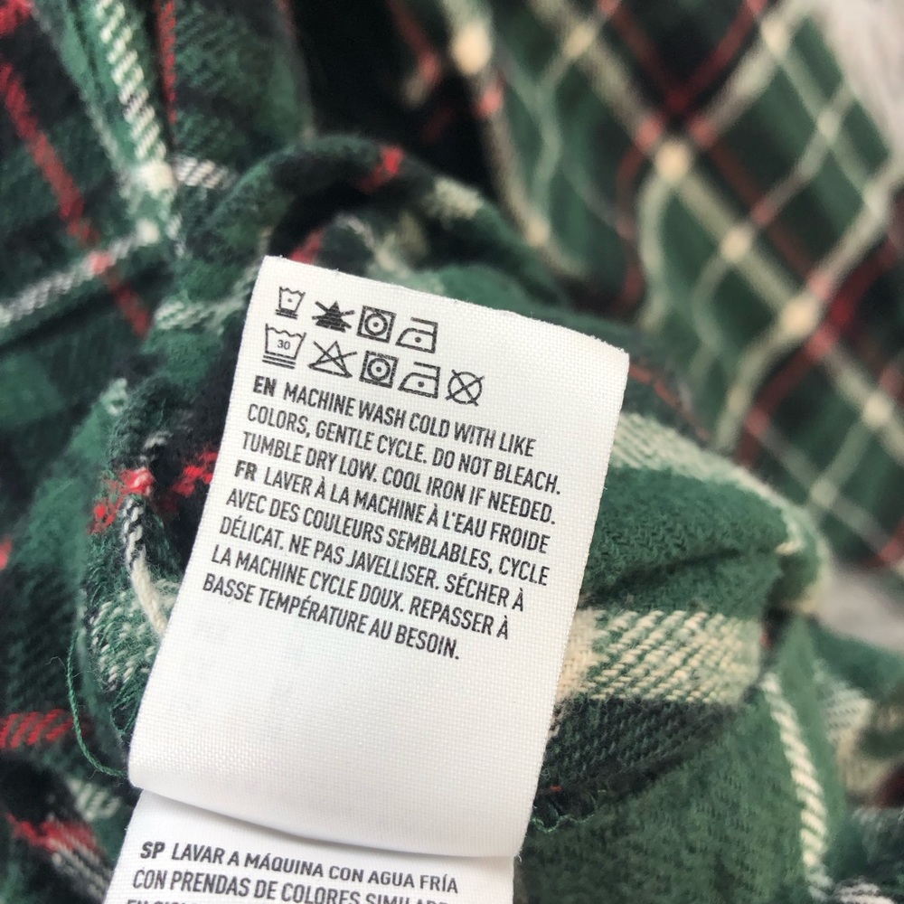 American Eagle Shirt Womens Medium Amazingly Soft Plaid Checkered Button Front - Picture 8 of 12
